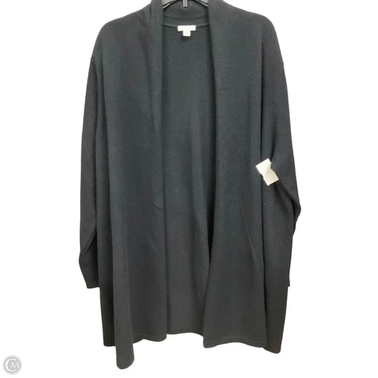Cardigan By J. Jill In Black, Size: 3x