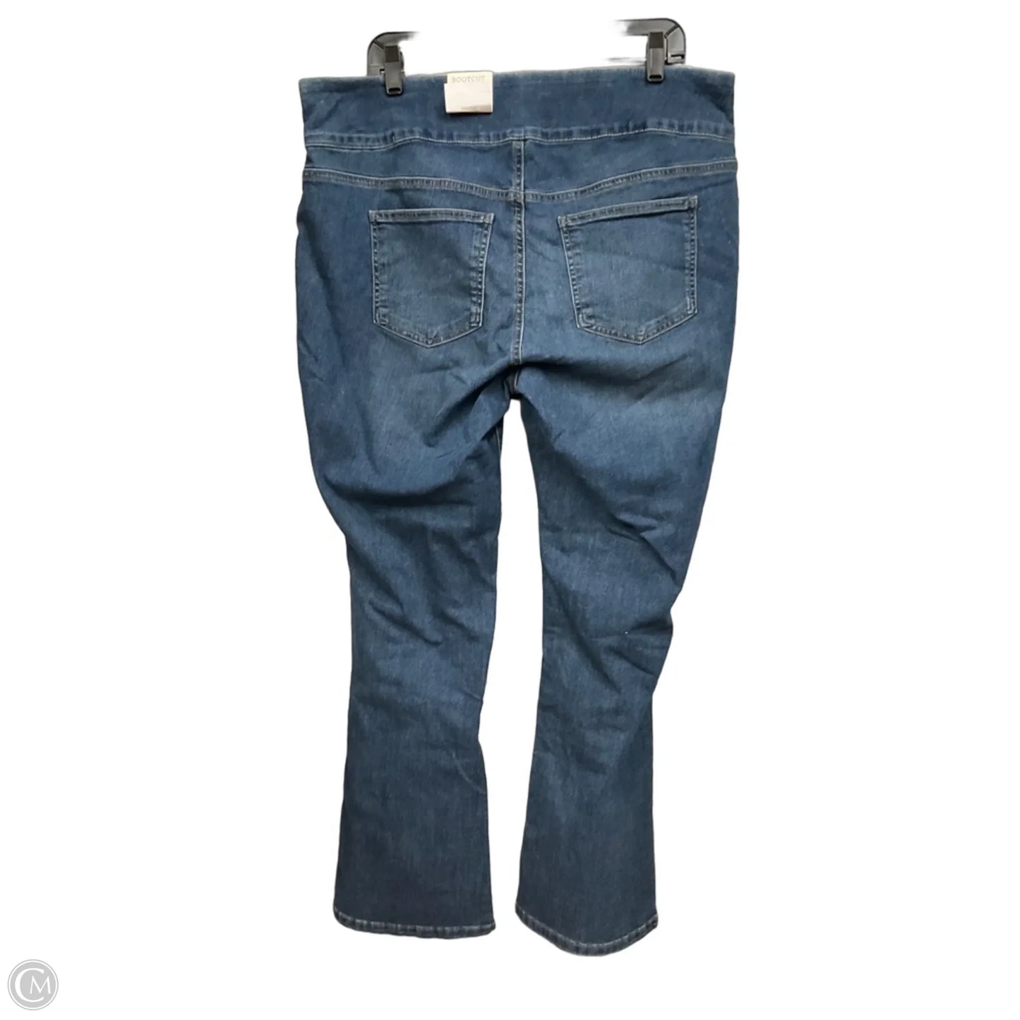 Jeans Boot Cut By Style And Company In Blue Denim, Size: 18