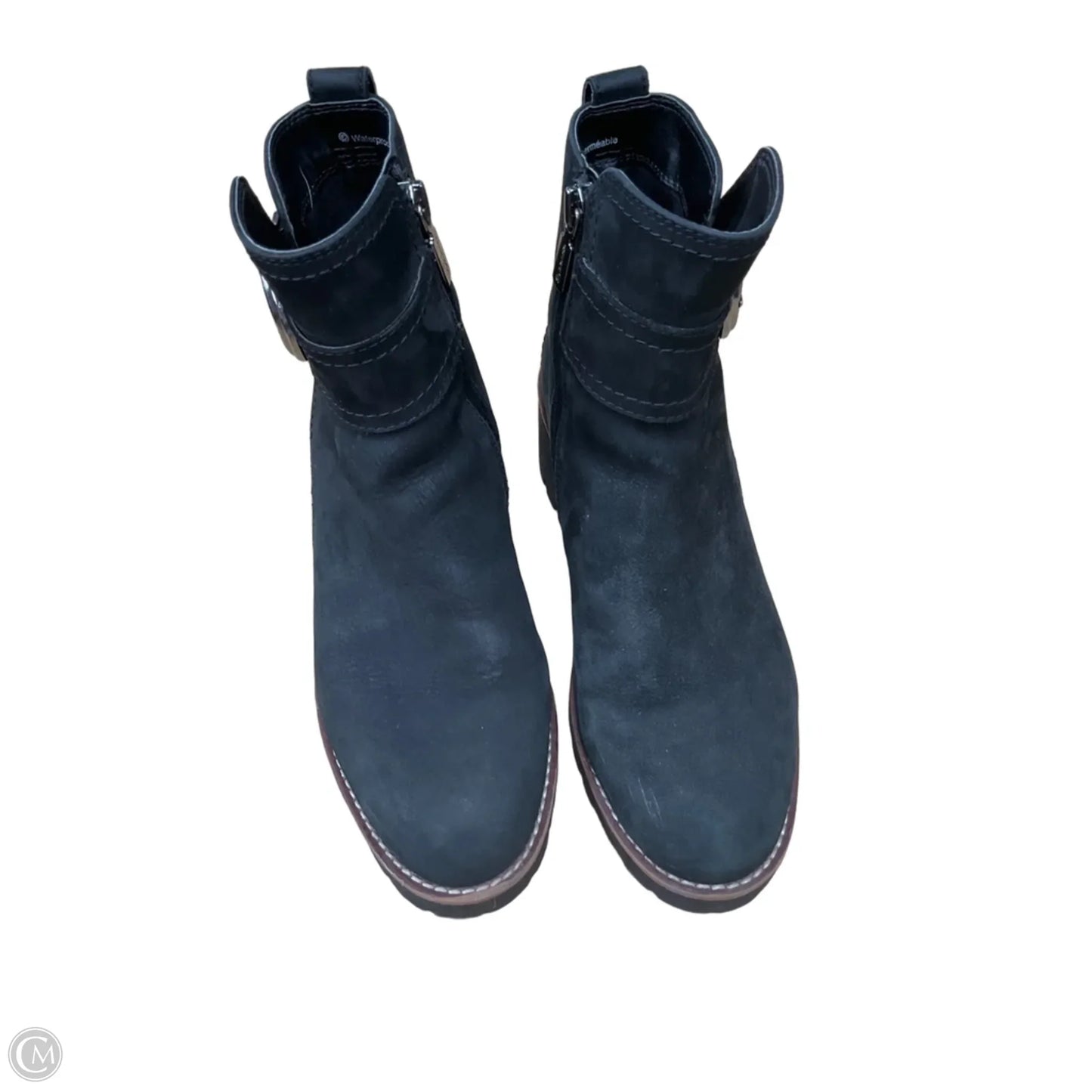 Boots Ankle Flats By Blondo In Black, Size: 7.5