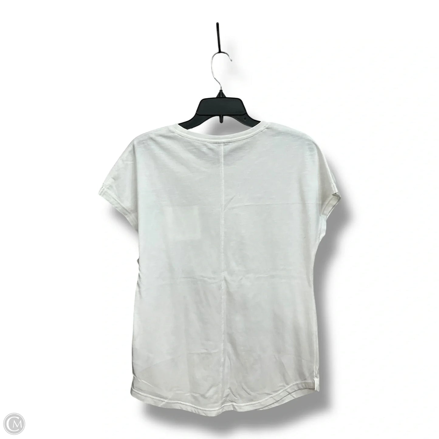 Athletic Top Short Sleeve By Columbia In White, Size: M