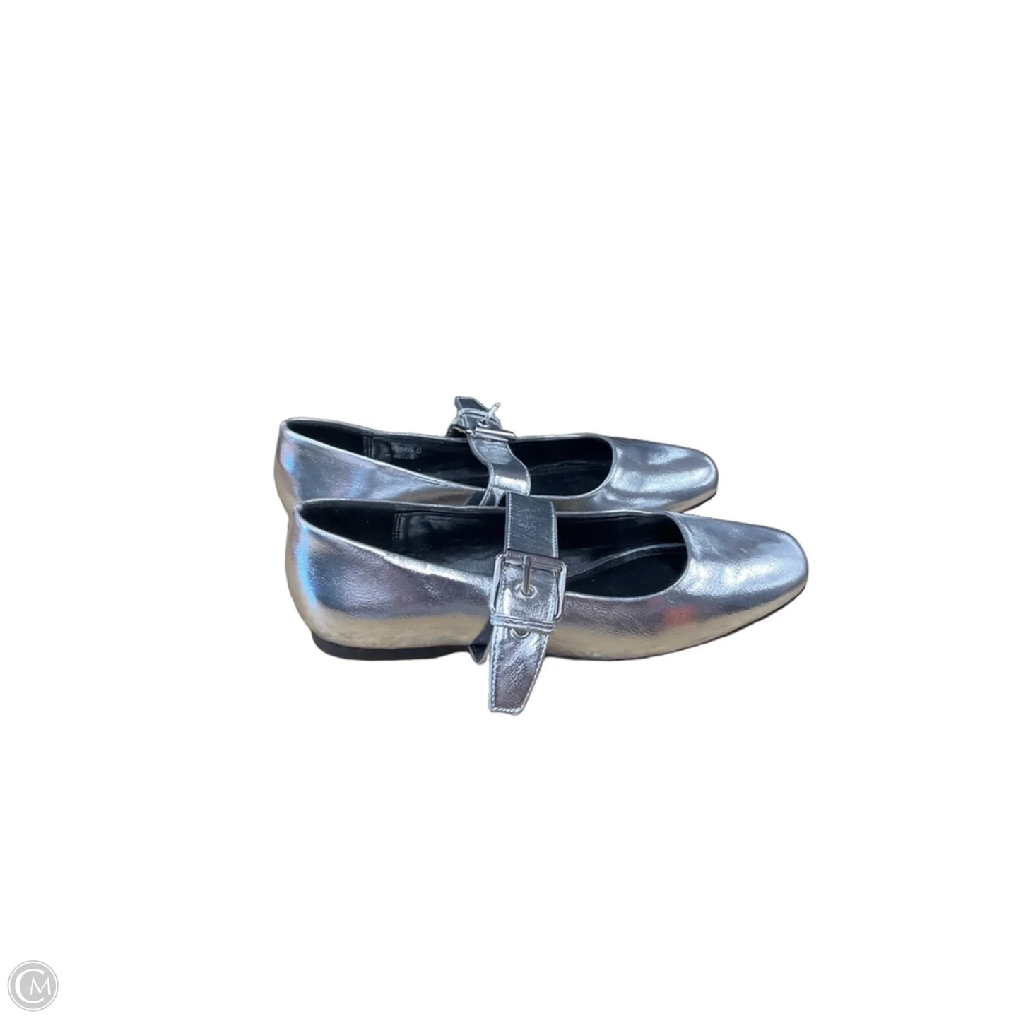 Shoes Flats By Dolce Vita In Silver, Size: 6