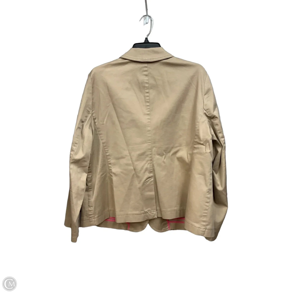 Blazer By Talbots In Tan, Size: 2x