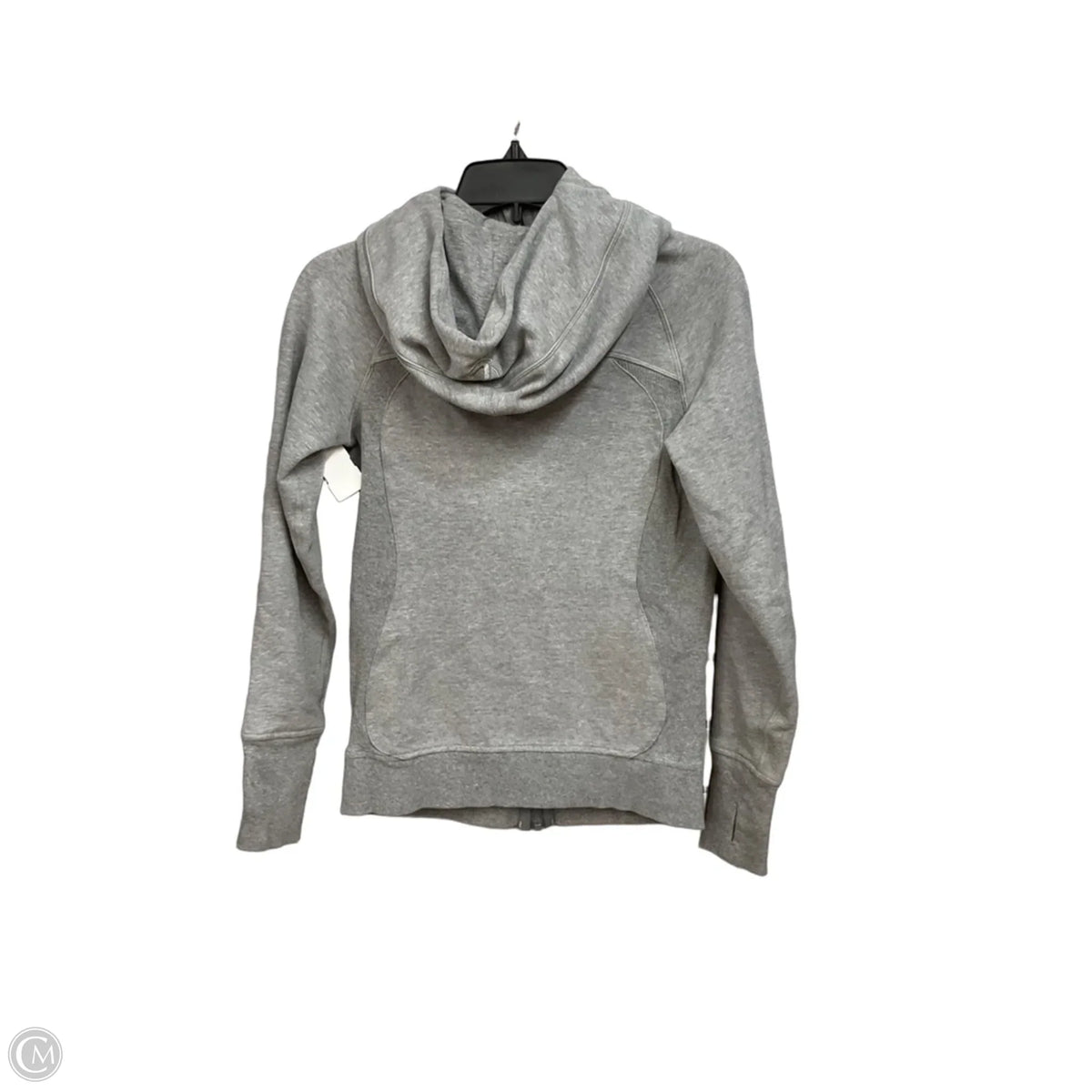 Athletic Jacket By Lululemon In Grey, Size: 6