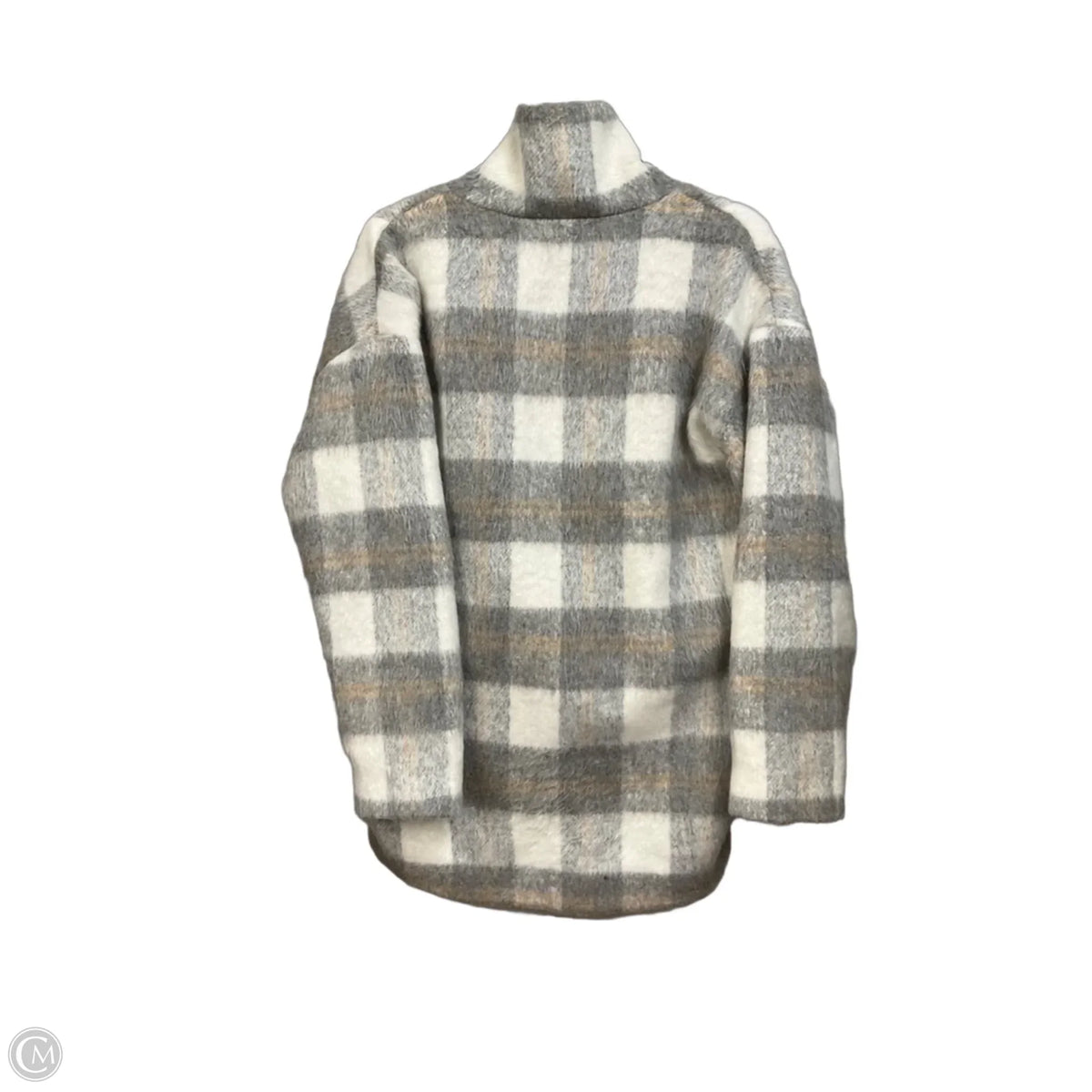 Jacket Other By Evereve In Plaid Pattern, Size: M