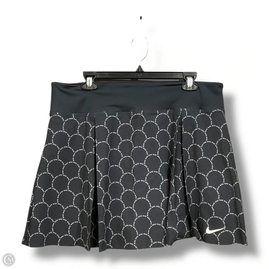 Athletic Skort By Nike Apparel In Grey, Size: Xl