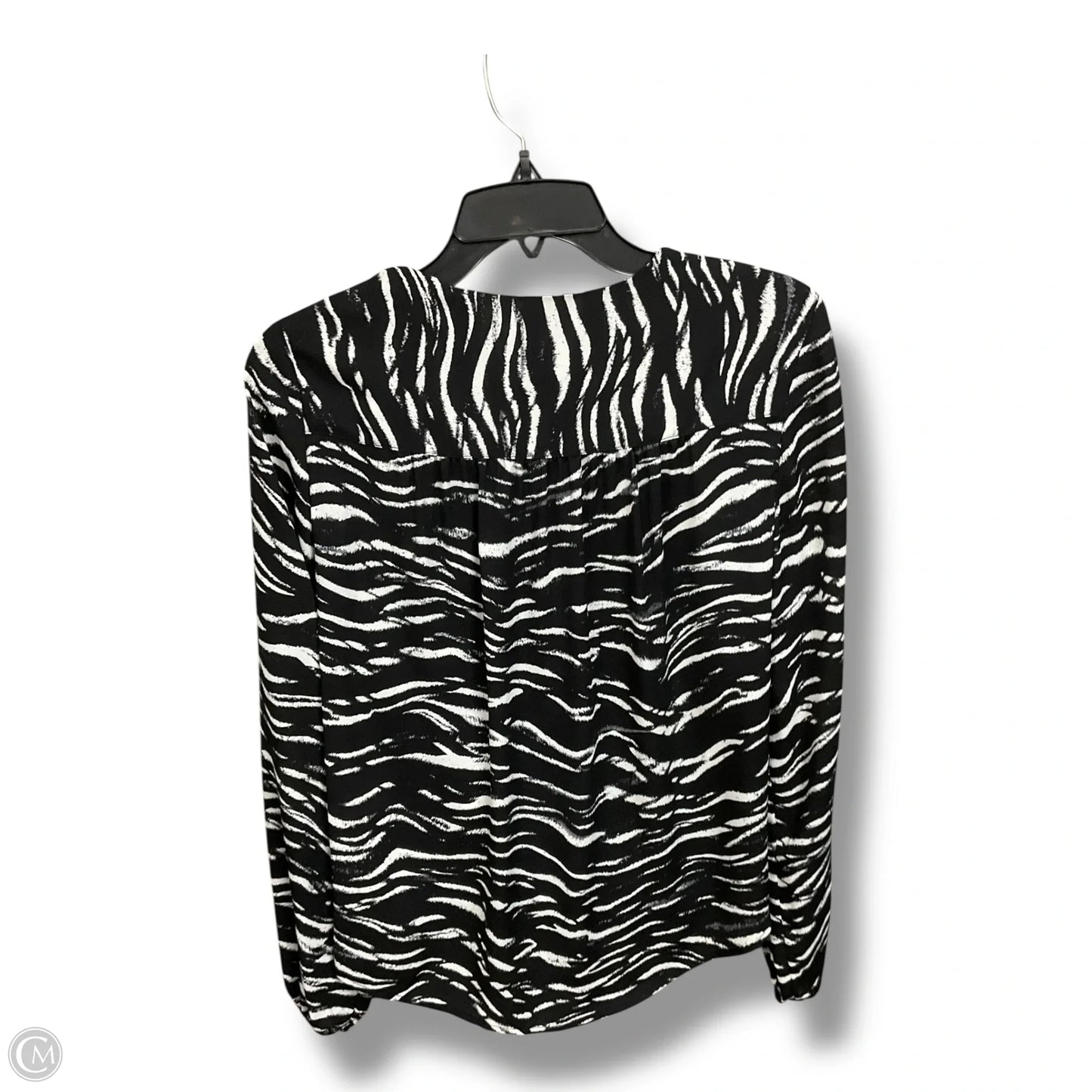 Blouse Long Sleeve By Inc In Animal Print, Size: Xs