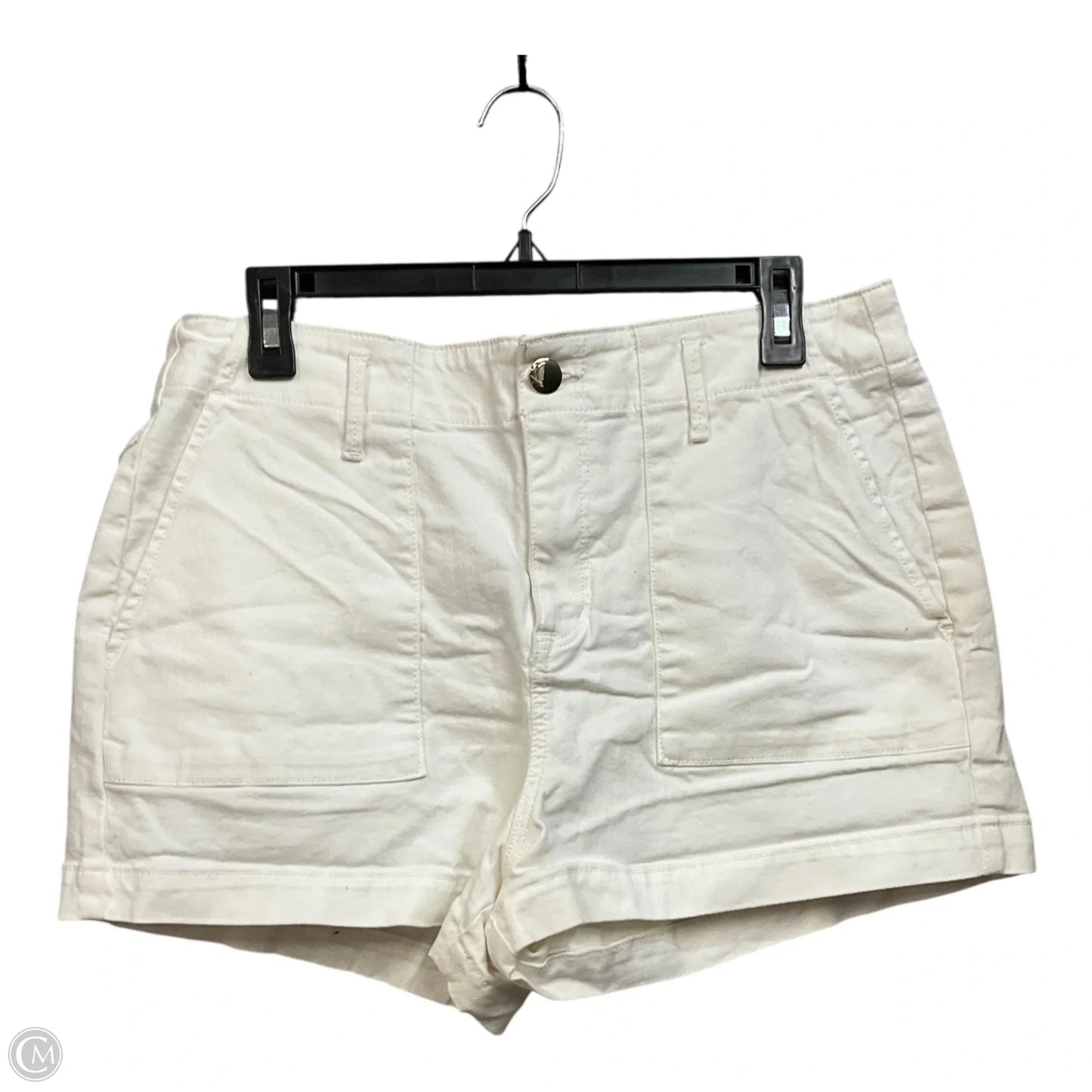 Shorts By Loft In White Denim, Size: 10