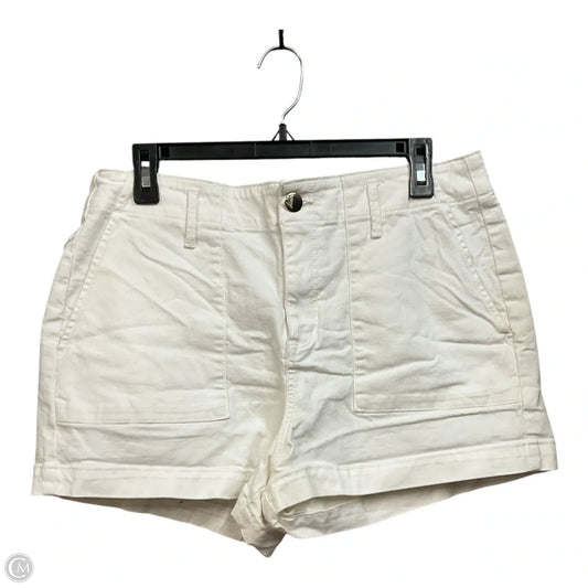 Shorts By Loft In White Denim, Size: 10