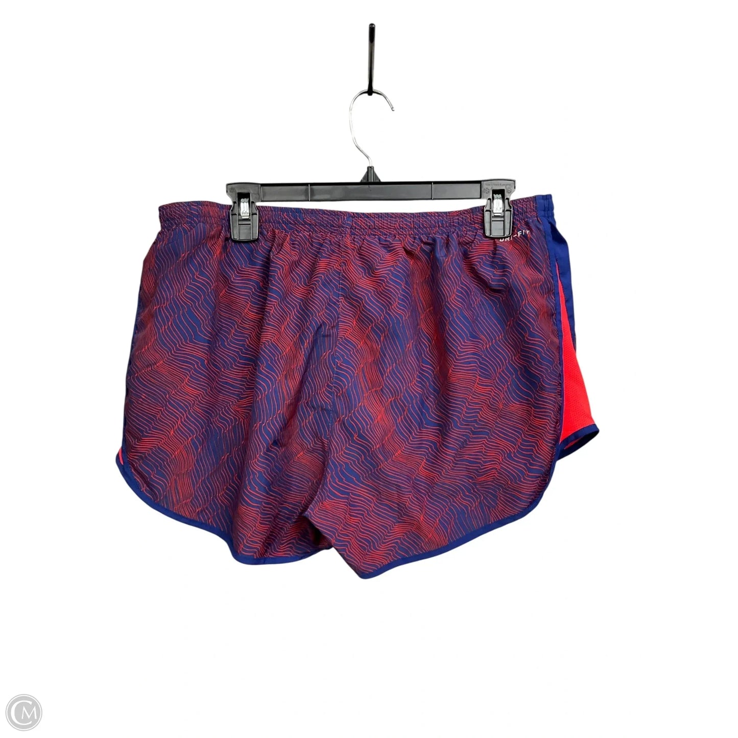 Athletic Shorts By Nike Apparel In Blue & Red, Size: Xl