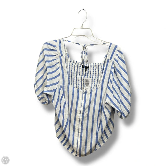 Top Short Sleeve By Torrid In Striped Pattern, Size: 1x