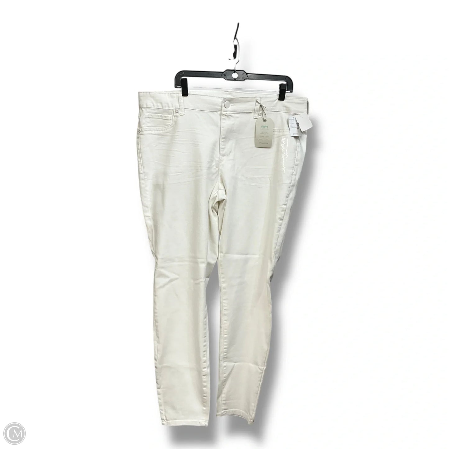 Jeans Skinny By Maurices In White, Size: 20