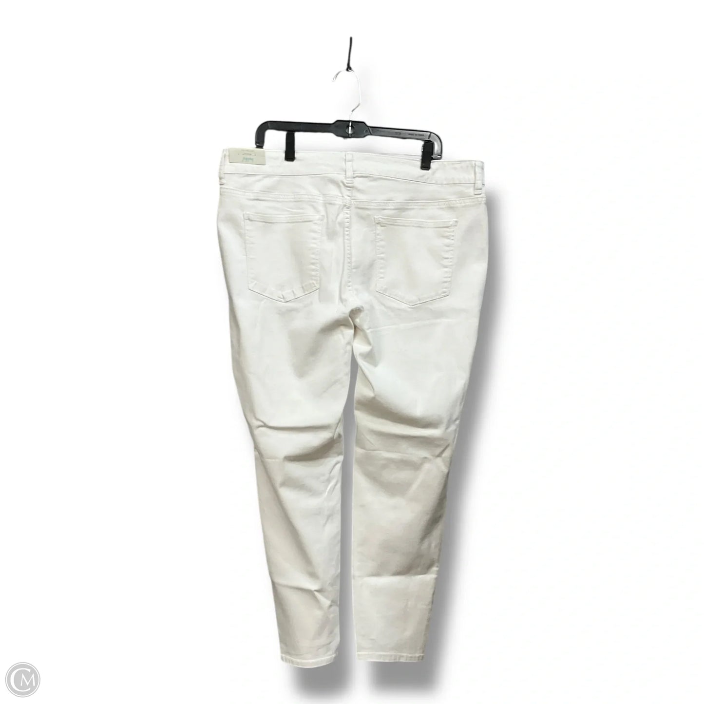 Jeans Skinny By Maurices In White, Size: 20