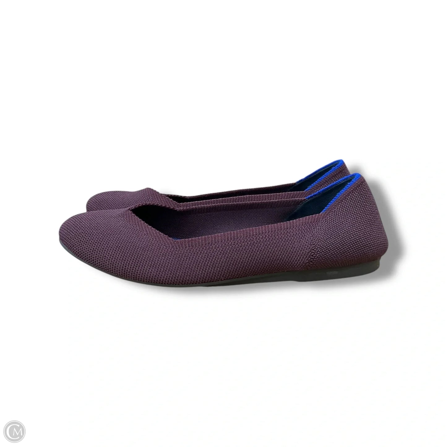 Shoes Flats By Rothys In Maroon, Size: 9.5