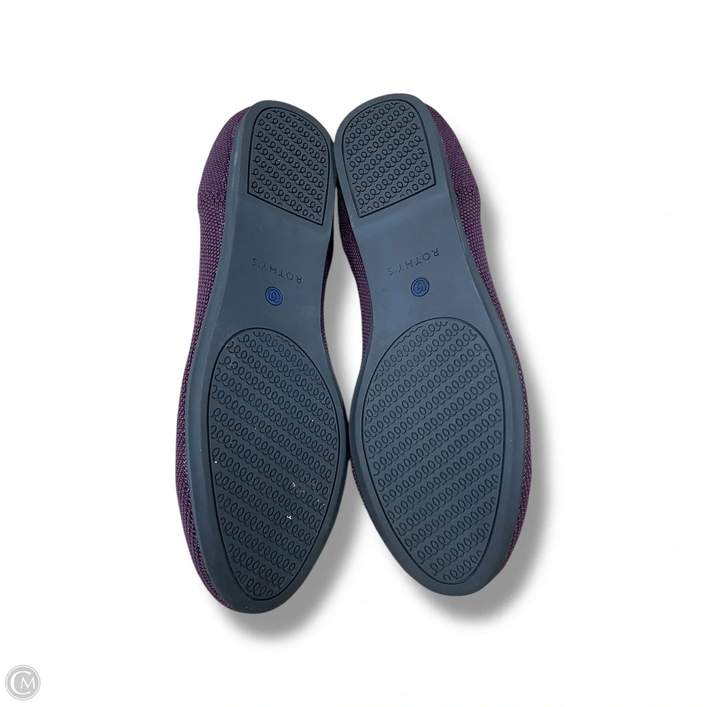 Shoes Flats By Rothys In Maroon, Size: 9.5