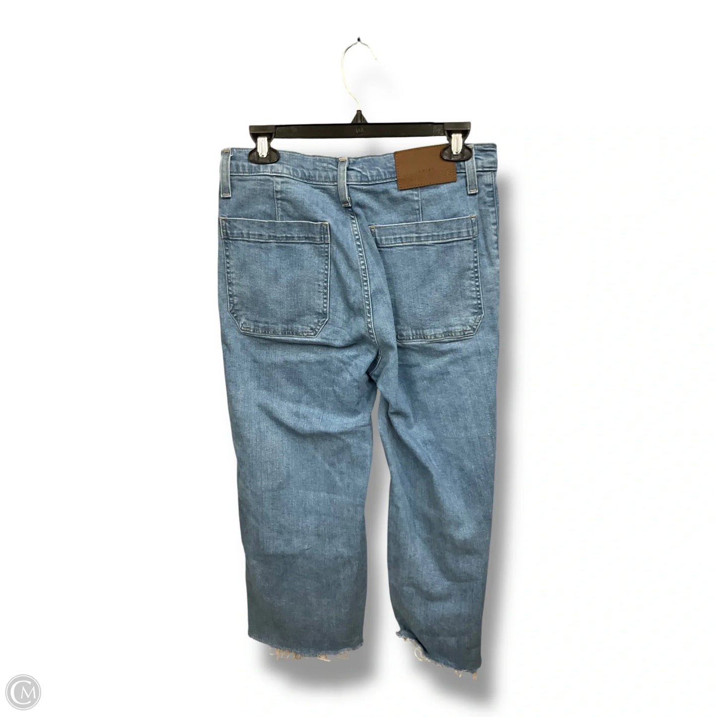 Jeans Wide Leg By J. Crew In Blue Denim, Size: 8
