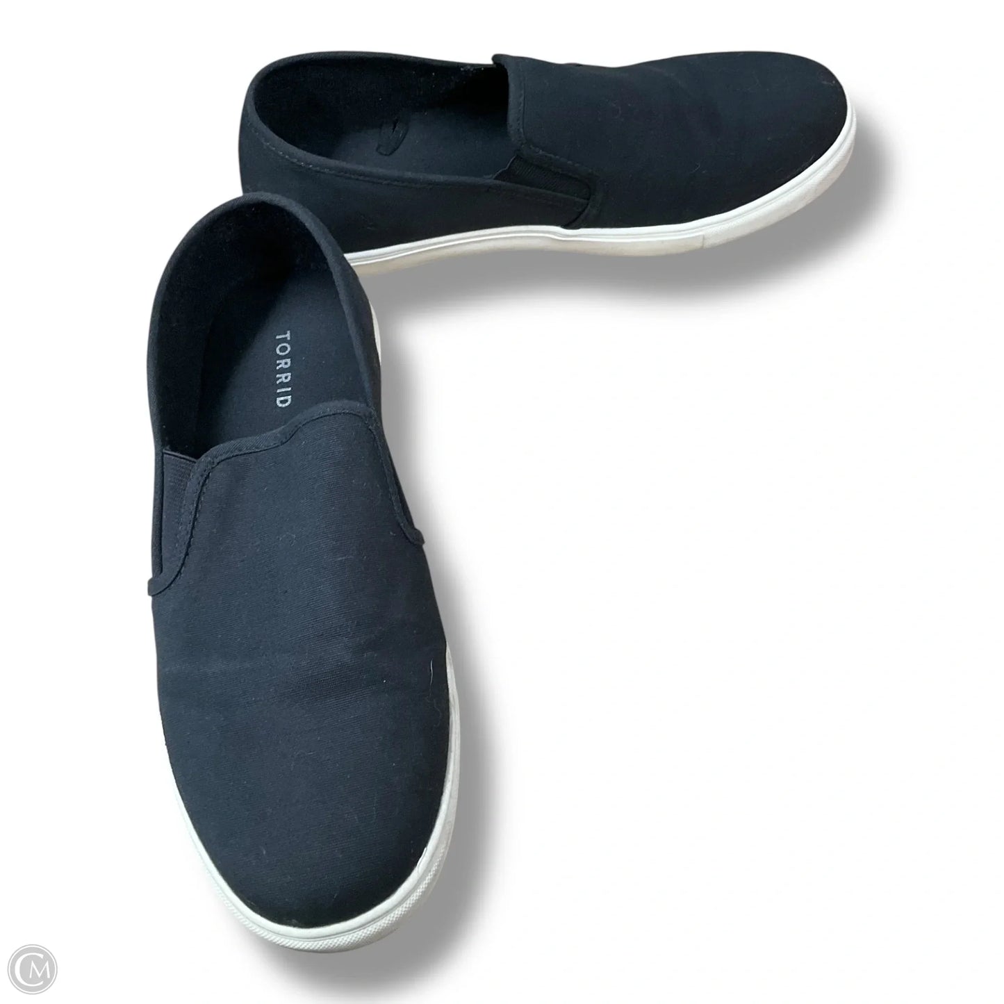 Shoes Flats By Torrid In Black, Size: 11