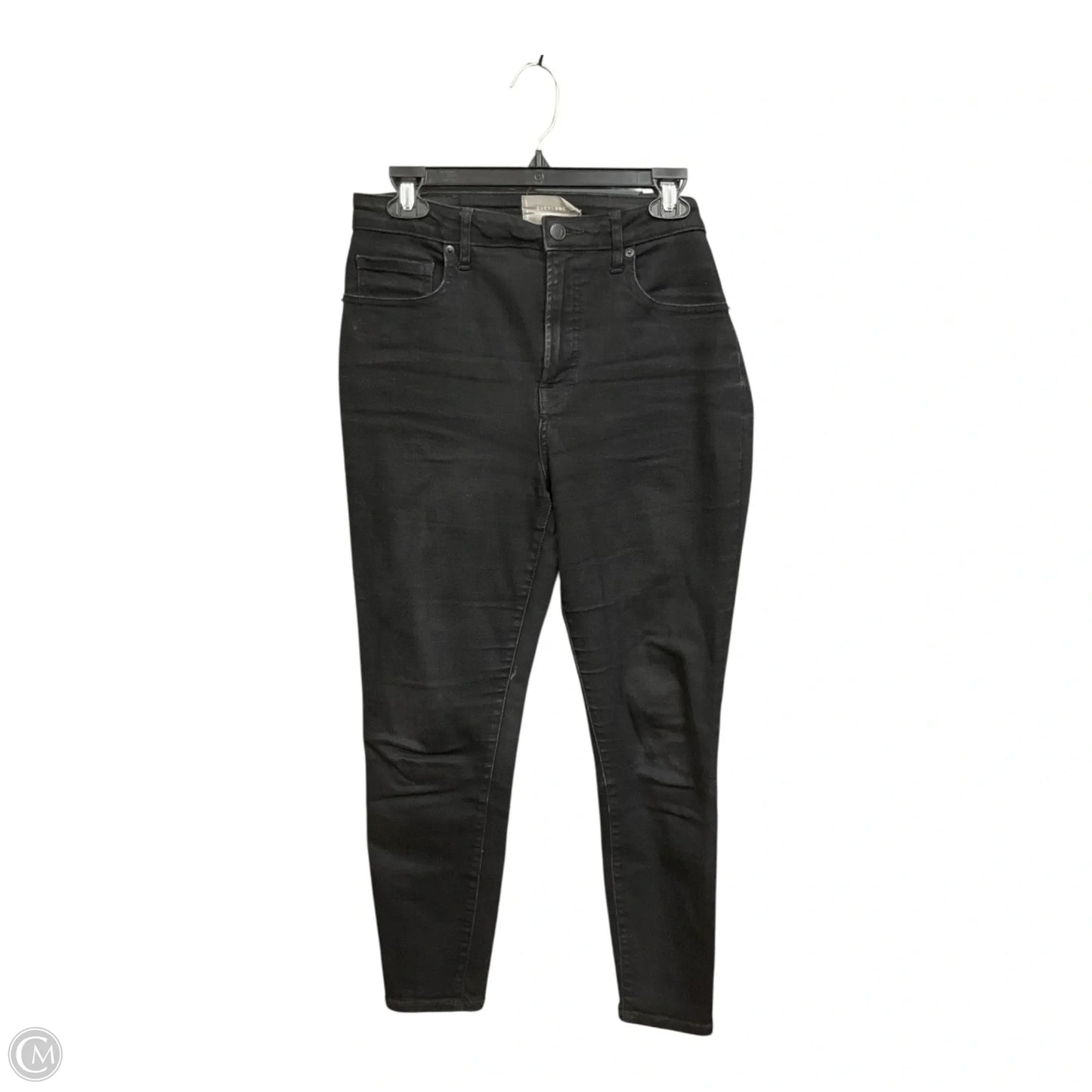 Jeans Skinny By Everlane In Black Denim, Size: 10