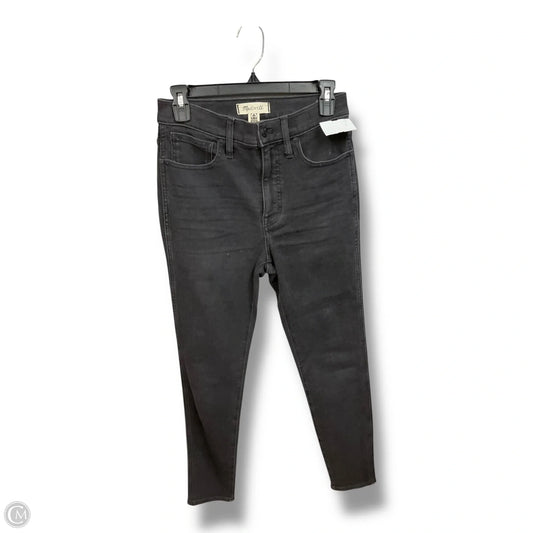 Jeans Skinny By Madewell In Black, Size: 6