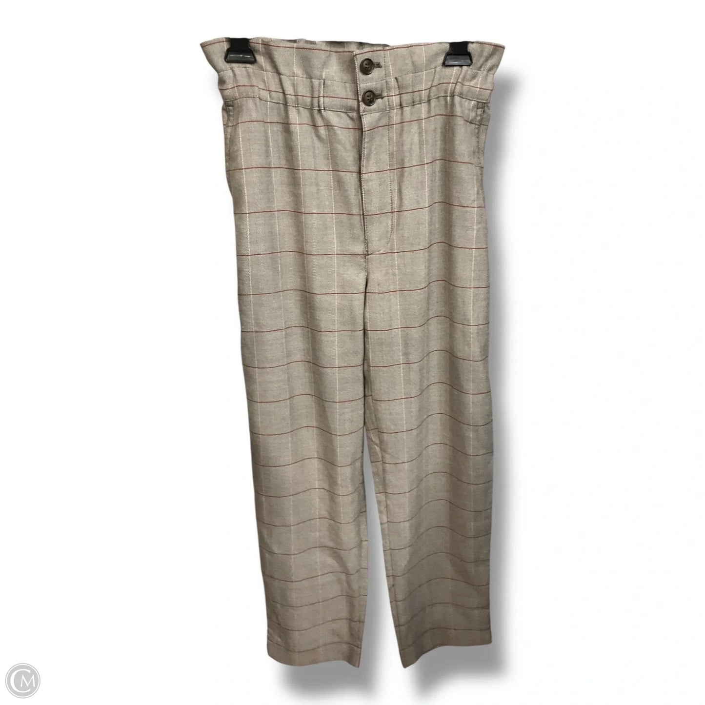 Pants Dress By Madewell In Plaid Pattern, Size: 0