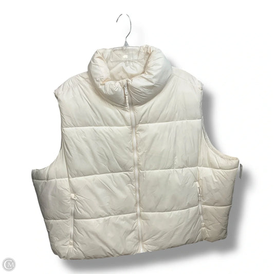 Vest Puffer & Quilted By Old Navy In Cream, Size: 4x