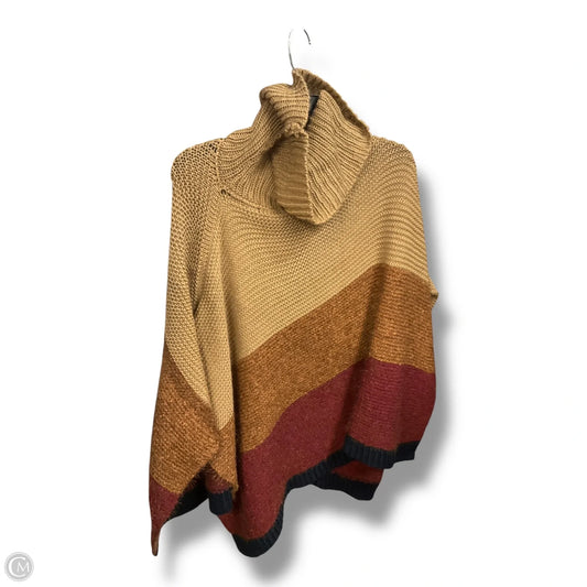 Poncho By Vince Camuto In Multi-colored, Size: Osfm
