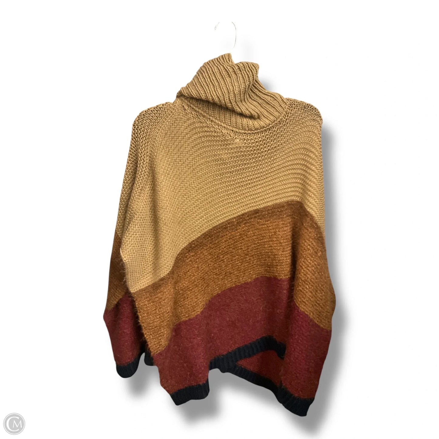 Poncho By Vince Camuto In Multi-colored, Size: Osfm