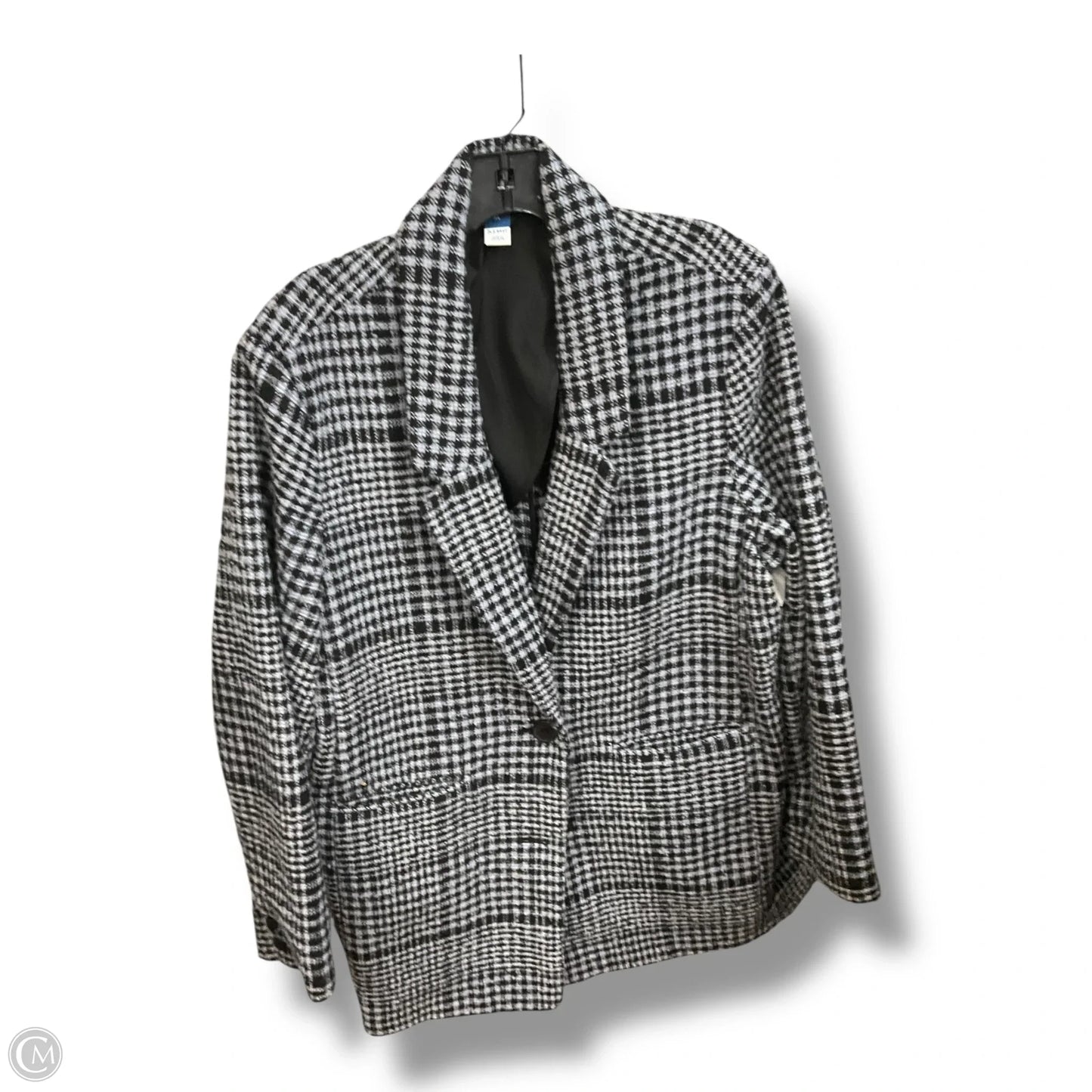 Blazer By Old Navy In Black & Blue, Size: Xl