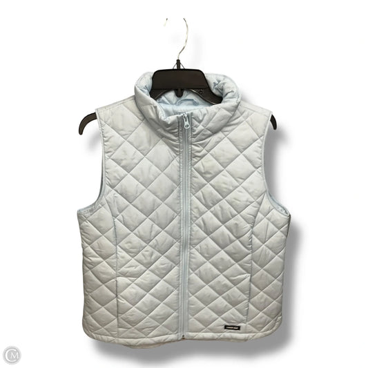 Vest Puffer & Quilted By Lands End In Blue, Size: M