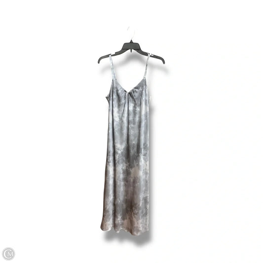 Dress Party Long By Calvin Klein In Grey, Size: S
