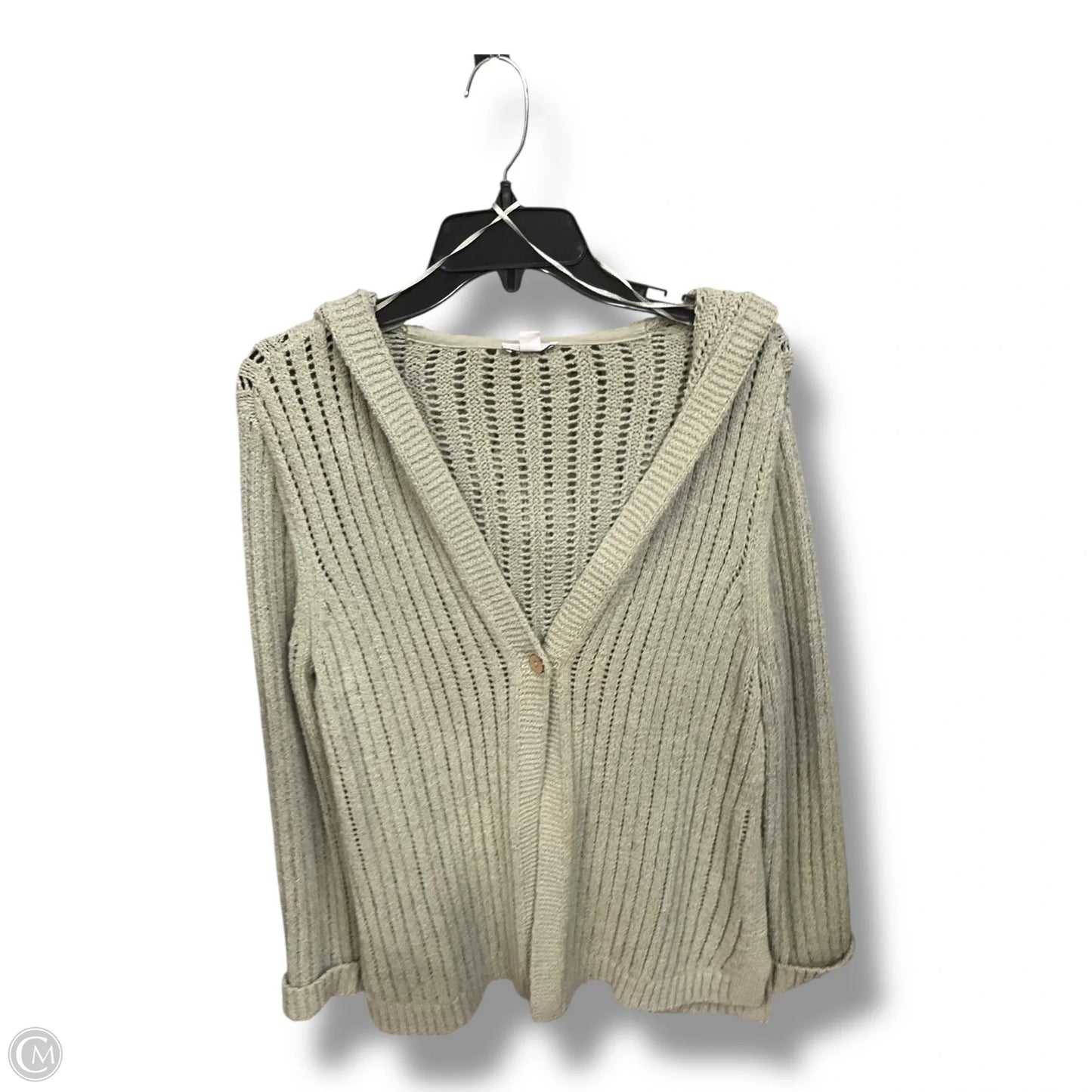 Cardigan By J. Jill In Green, Size: L