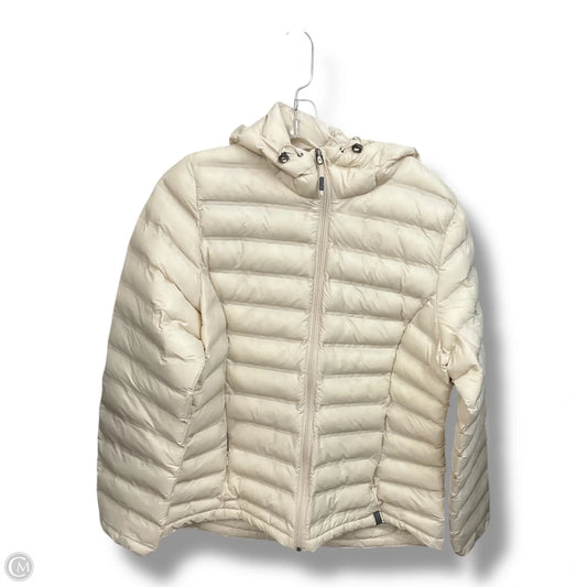 Jacket Puffer & Quilted By Zero Xposure In Cream, Size: M