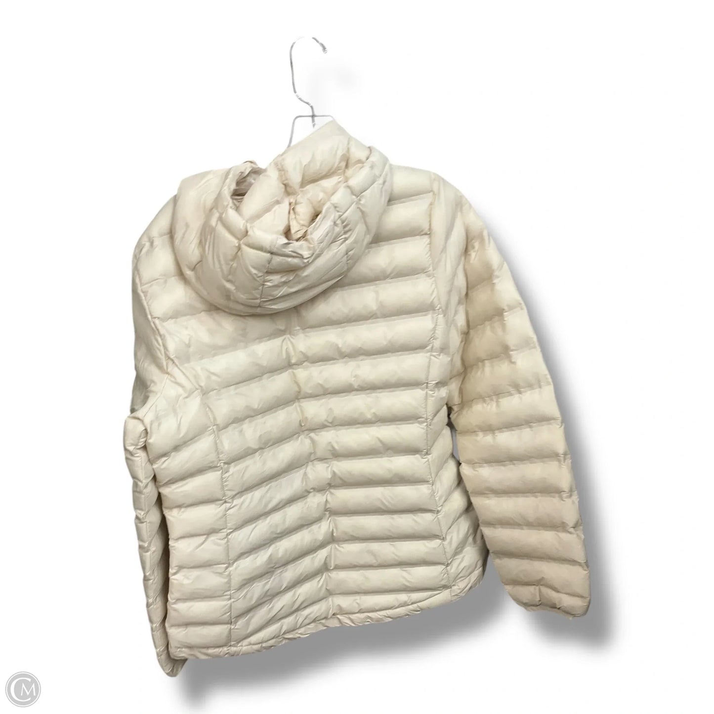 Jacket Puffer & Quilted By Zero Xposure In Cream, Size: M