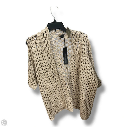 Cardigan By Black Label In Tan, Size: Osfm