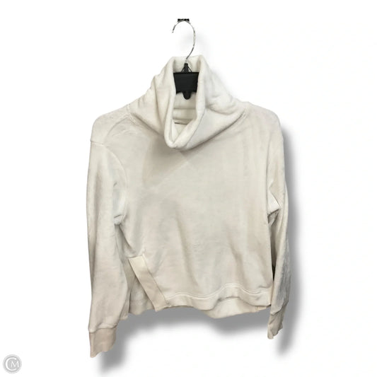 Athletic Sweatshirt Collar By Athleta In White, Size: Xs