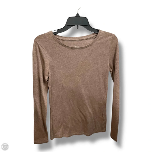 Top Long Sleeve Basic By A New Day In Mauve, Size: S