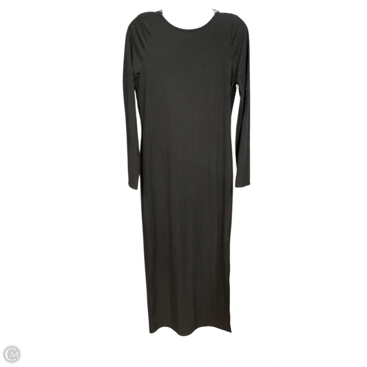 Dress Casual Maxi By Clothes Mentor In Black, Size: L