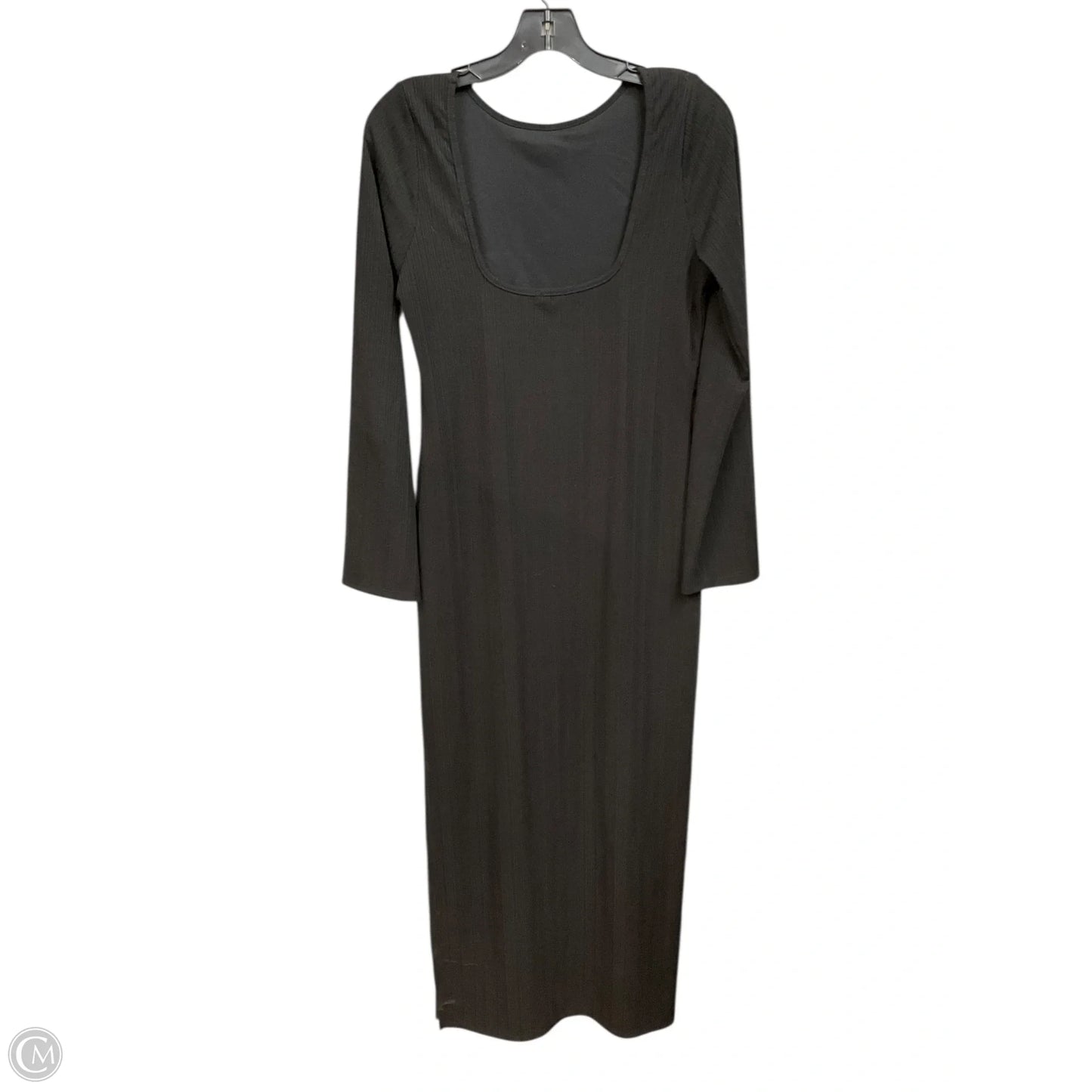 Dress Casual Maxi By Clothes Mentor In Black, Size: L