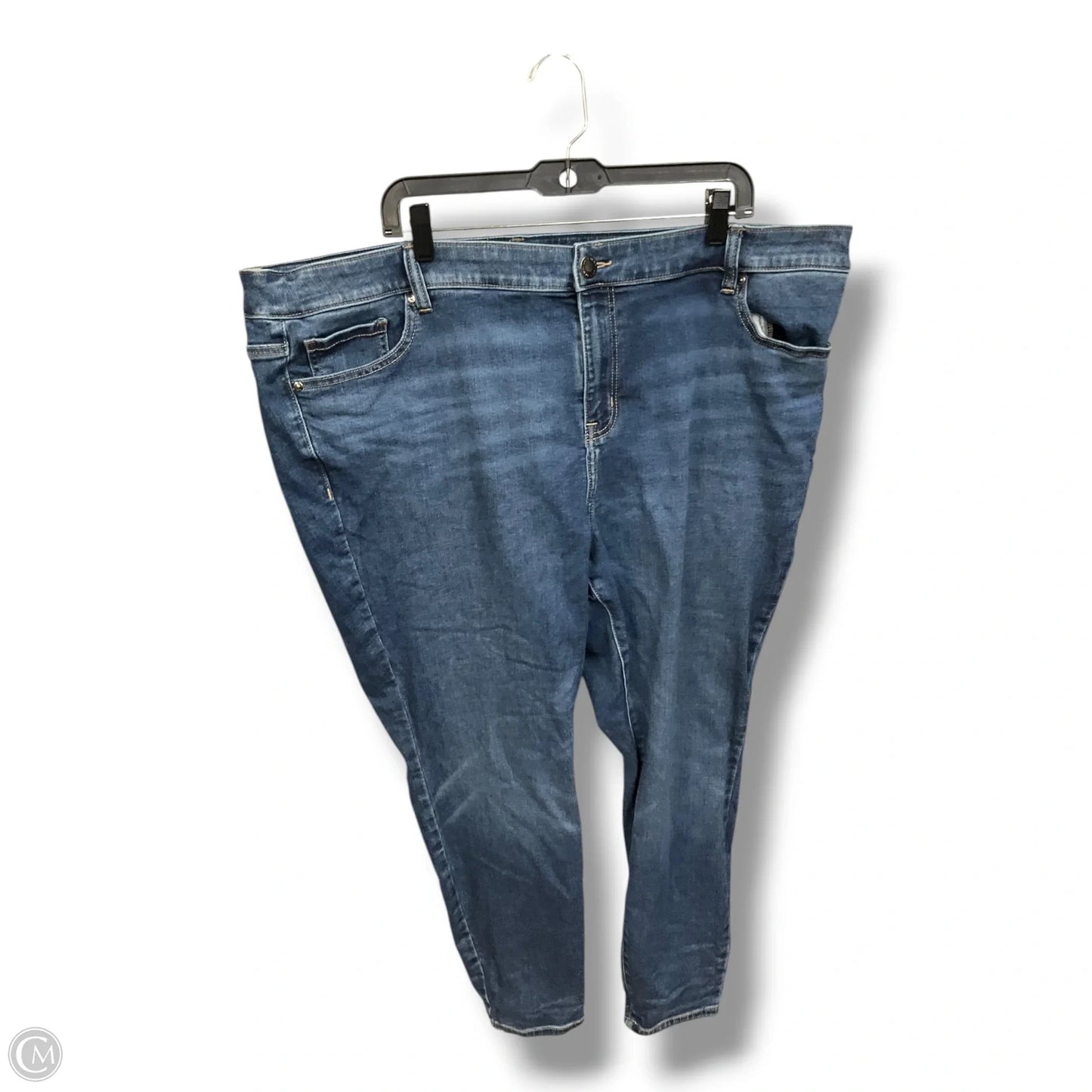 Jeans Straight By Lane Bryant In Blue Denim, Size: 24