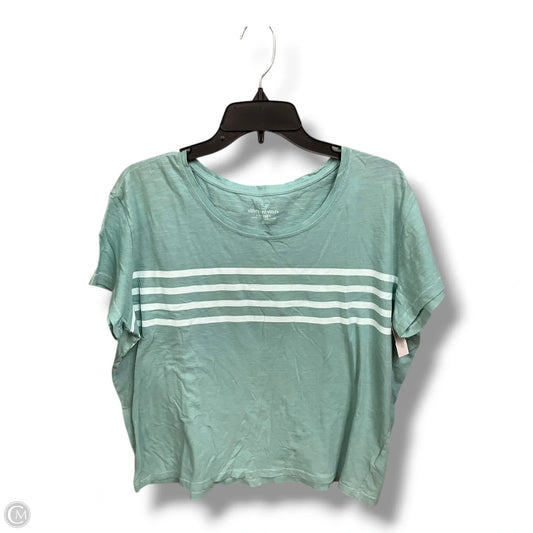 Top Short Sleeve By Vineyard Vines In Striped Pattern, Size: L