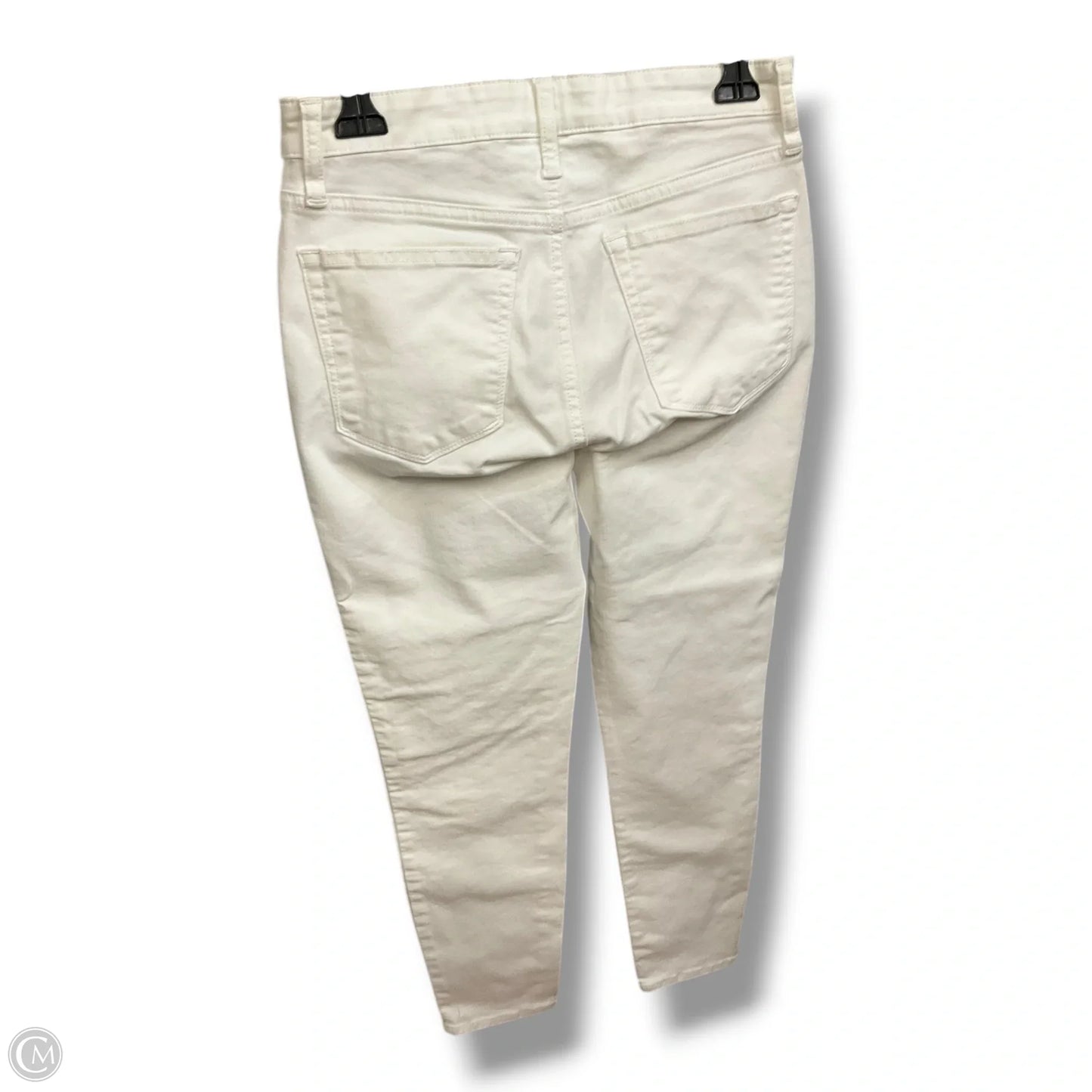 Jeans Skinny By Lucky Brand In White Denim, Size: 4