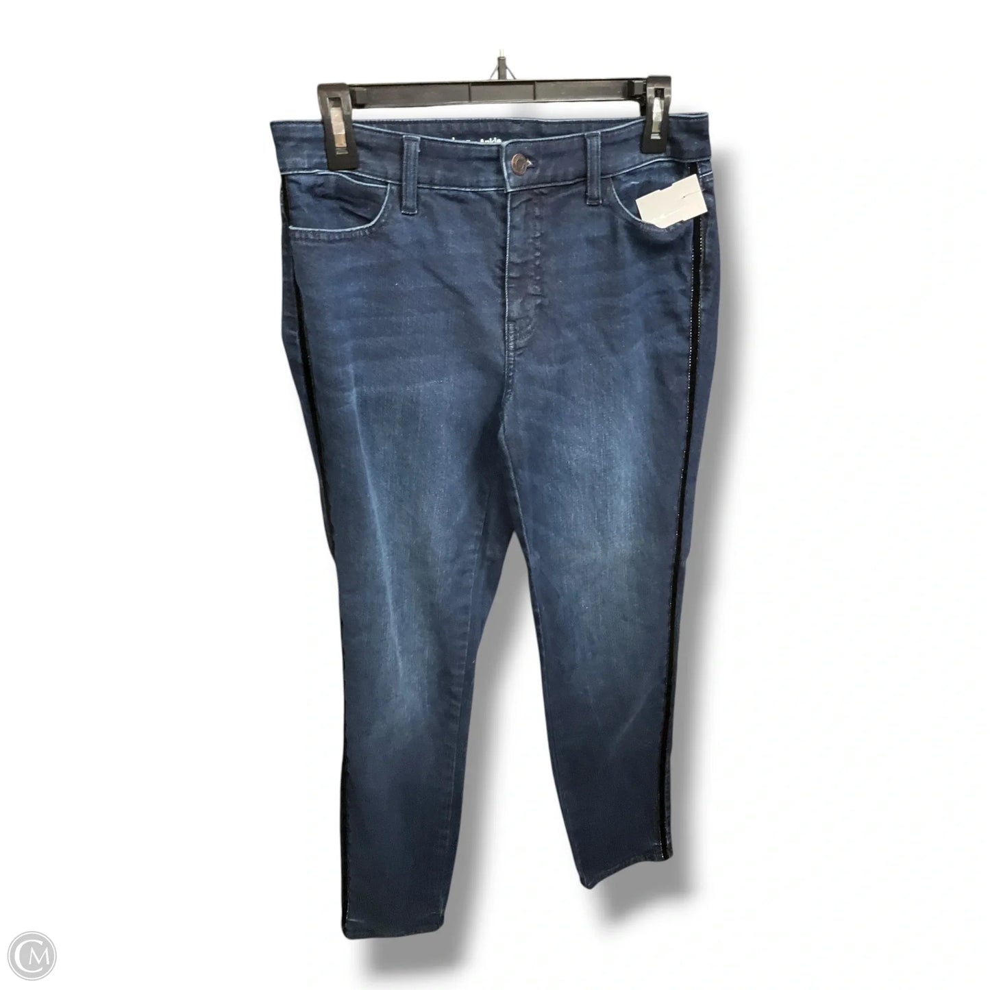 Jeans Skinny By Talbots In Blue Denim, Size: 4