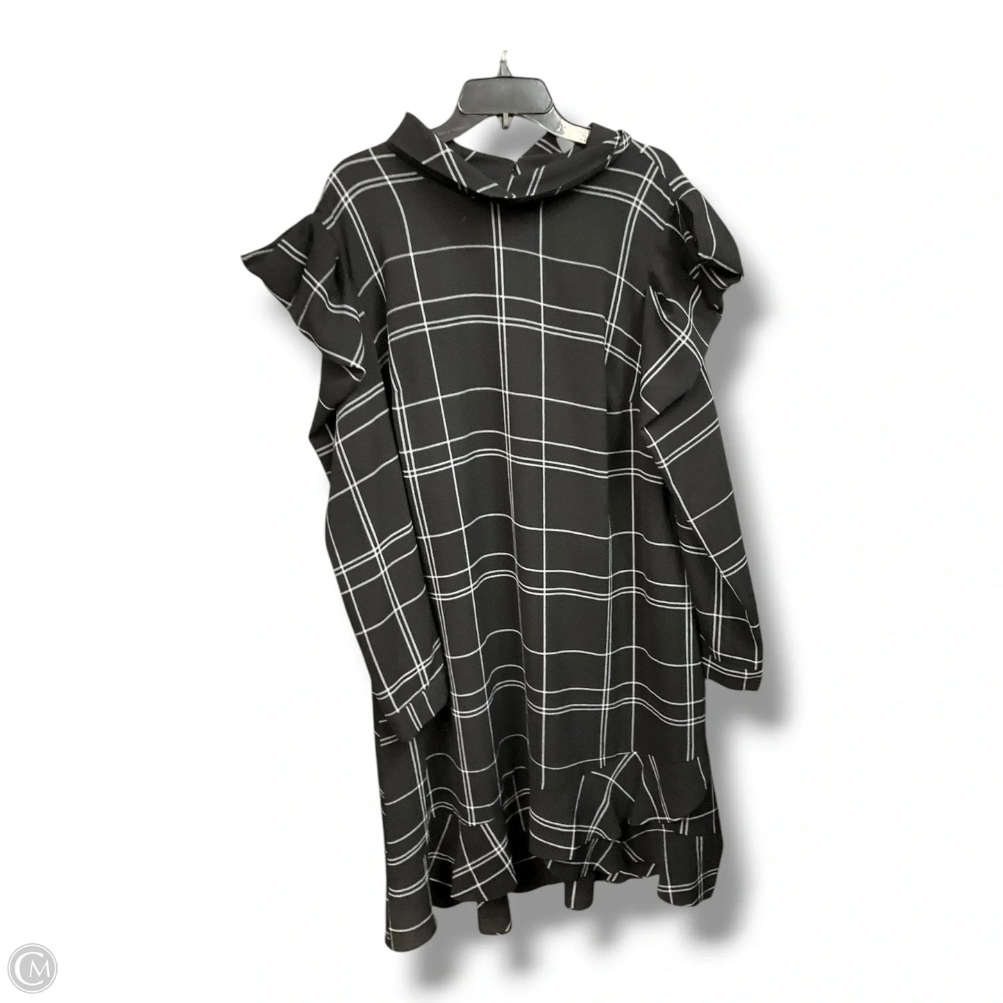 Dress Casual Short By Lane Bryant In Plaid Pattern, Size: 18