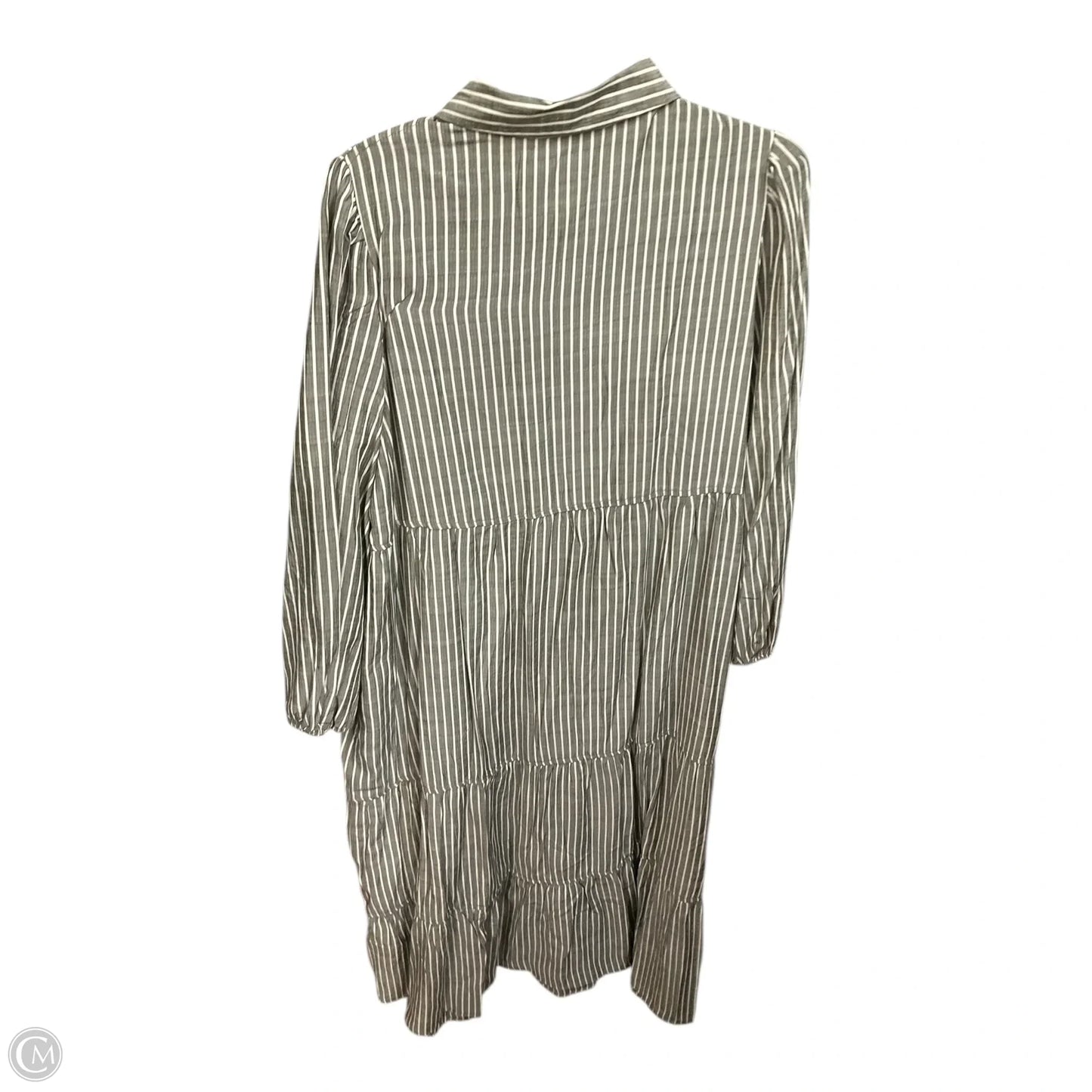 Dress Casual Maxi By Max Studio In Striped Pattern, Size: Xl