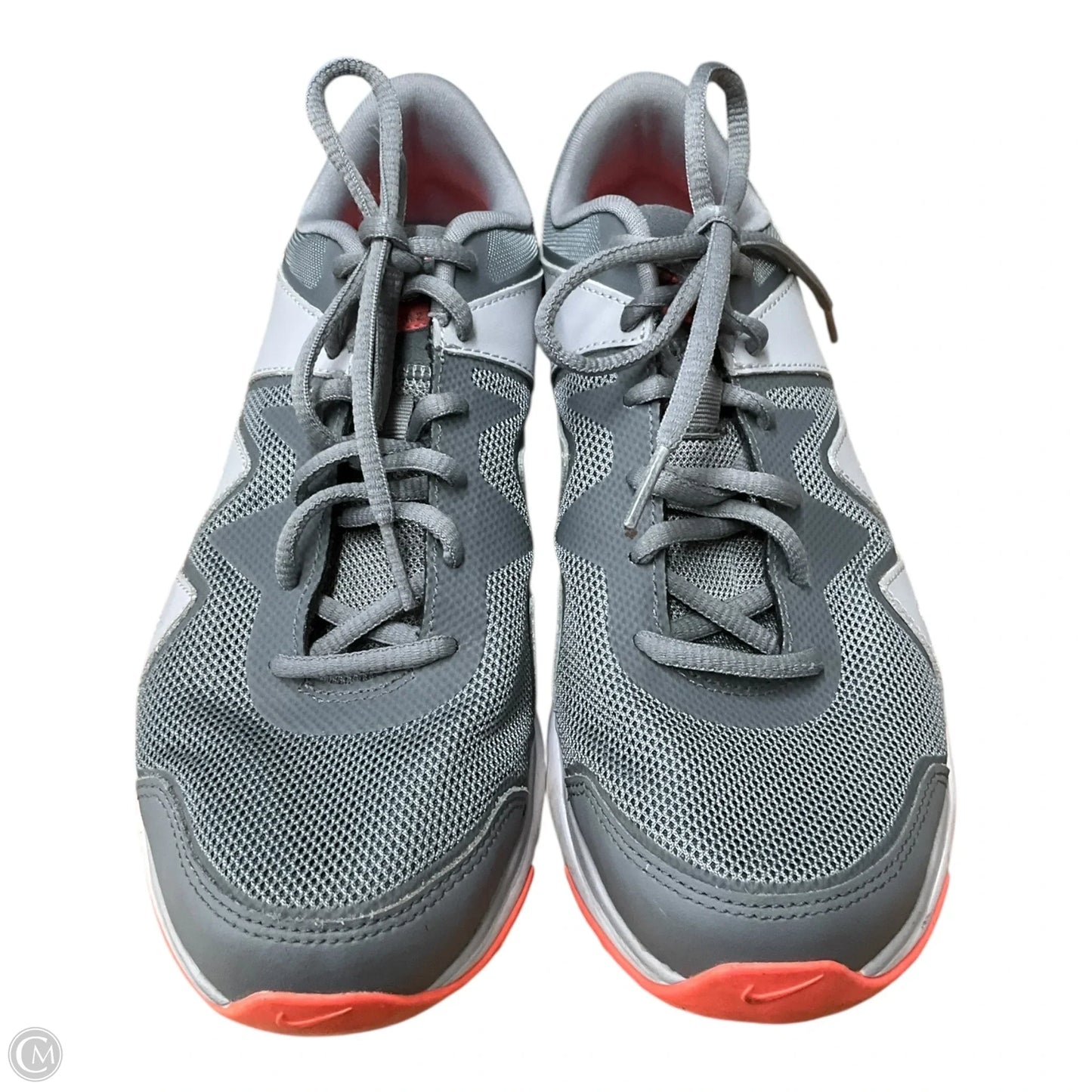 Shoes Athletic By Nike In Grey & Pink, Size: 9