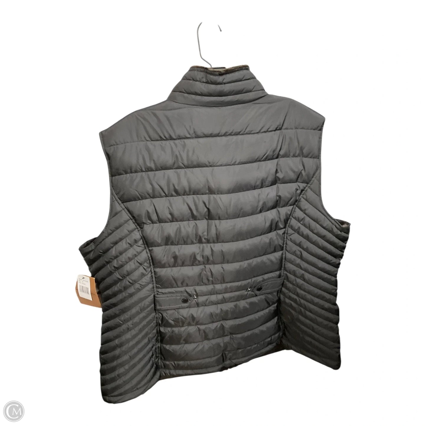 Vest Puffer & Quilted By Weatherproof In Black, Size: 3x