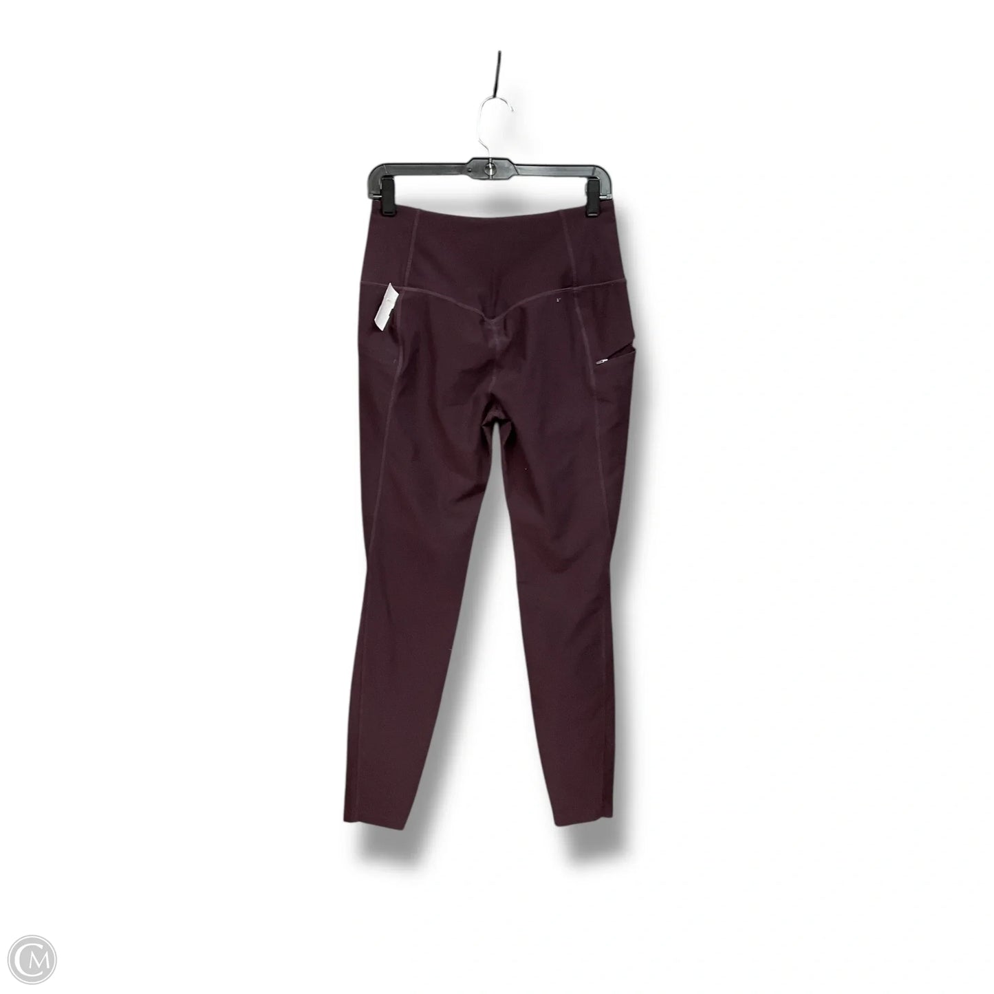 Athletic Leggings By Eddie Bauer In Purple, Size: M