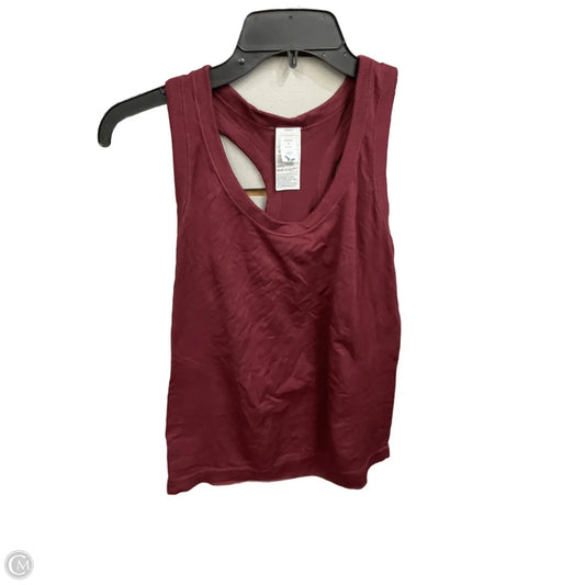 Athletic Tank Top By Old Navy In Maroon, Size: M
