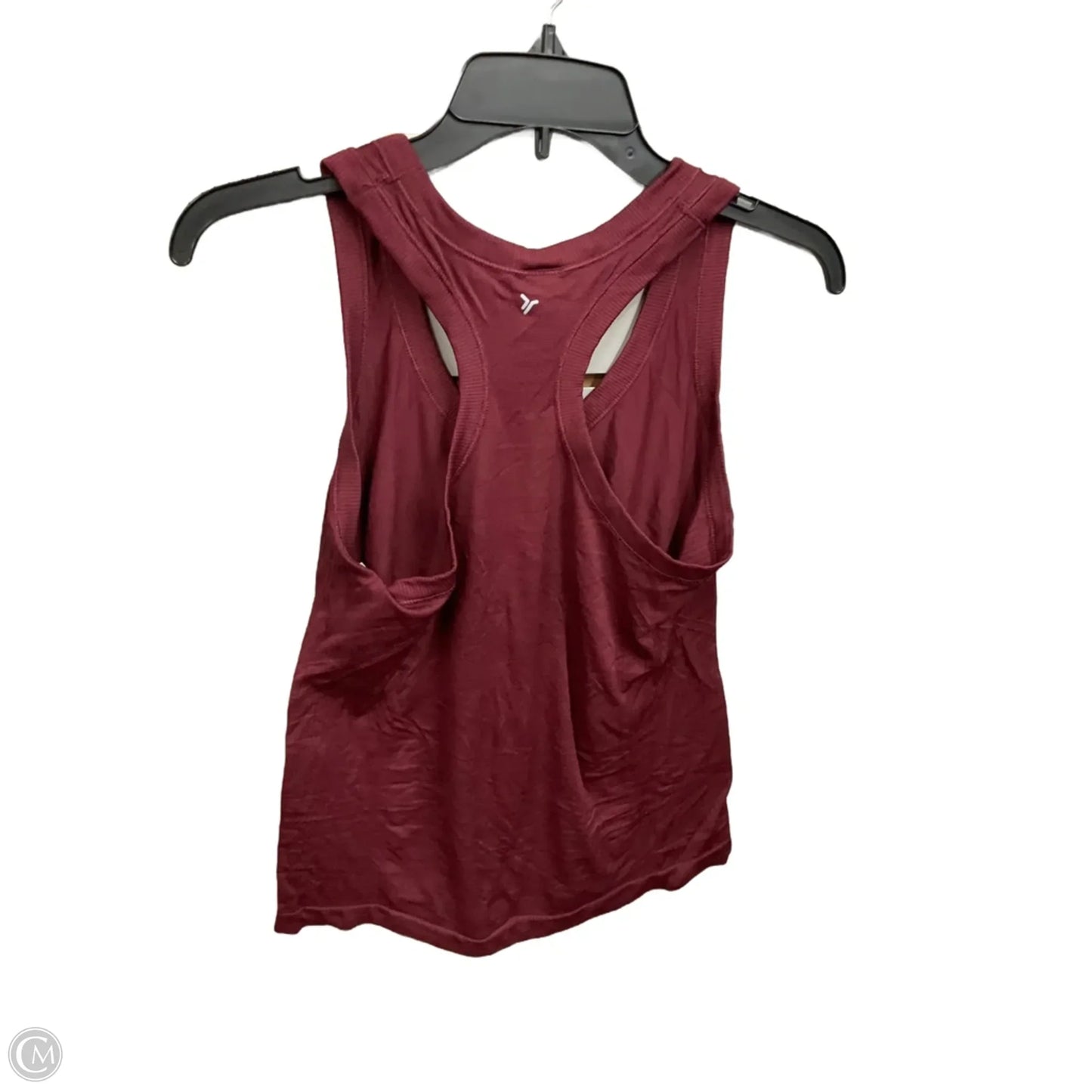 Athletic Tank Top By Old Navy In Maroon, Size: M