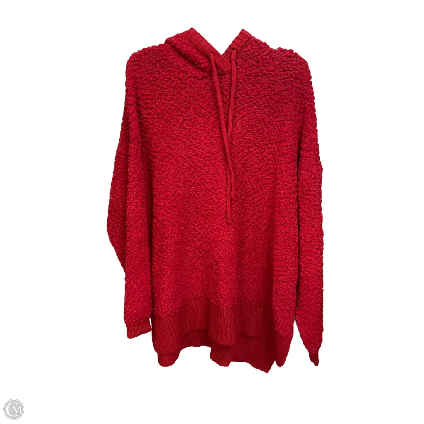 Sweater By Zenana In Red, Size: 3x