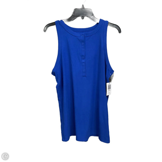 Top Sleeveless Basic By Torrid In Blue, Size: 1x